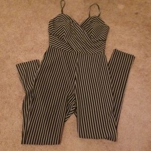 Black and white Romper